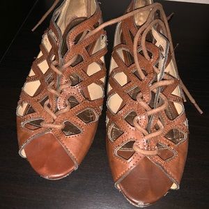 Lace Up Sandals